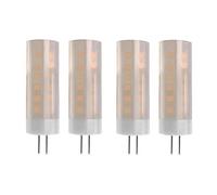 Yominerr 4 PCS Lampadine G4 1400-1800k A A Bassa Tensione 12V Atmosfera Lampada per Decorazioni di Vacanza Lampadina di per Lampadario AC/DC12V