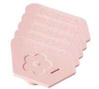 Yominerr 5 Pezzi Guida per Cuciture Magnetica Multifunzionale per Macchina per Cucire in Plastica Poligonale Antigroviglio Posizionatore Rosa