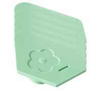 Yominerr 5pz Guida per Cuciture Magnetica Multifunzionale, Bordo Poligonale in Plastica Anti-Ricci, Posizionatore per Macchina da Cucire Accessori, Colore Verde
