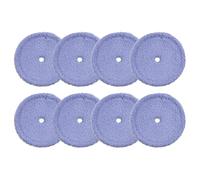 Yominerr 8 Panni Lavabili in Microfibra per EVERYBOT Edge RS700 RS500 Robot Aspirapolvere Accessori di Ricambio Panno per Scopa