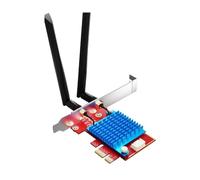 Yominerr Adattatore di Rete Wireless WiFi 7 BE200 Ricevitore WiFi Tri Band 2.4G/5.8G/6GHz 8774Mbps Scheda WiFi per Win 10 11 Linux