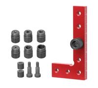Yominerr Alloggiamento Autolivellante per Tassello con Tracciatore di 2-10mm Tassello In Legno Attrezzo per Lavorare il Legno A