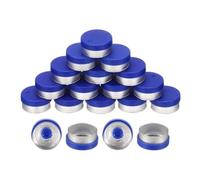 Yominerr Cappucci A Strappo, 200 Pezzi, Tappi A Strappo Sbavature, Guarnizioni, Tappi A Strappo, Copertura Blu, 13 mm