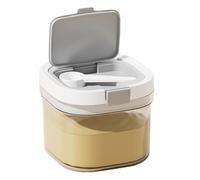Yominerr Contenitori In Plastica - Barattoli per Conservazione In Cucina Resistenti Raggi UV con Cucchiaio Raschiante Gratuito per Latte Polvere e Sigillatura Alimenti Piccole Dimensioni