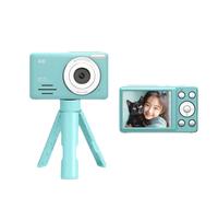 Yominerr Fotocamera Digitale 4K con Display da 2,88 Pollici, Display HD da 2,88 Pollici, Videocamera Registratore 18x, Luce di Riempimento A LED, Batteria da 800 mAh, Fotocamera Compatta per Vlogging