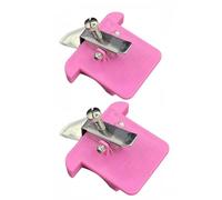 Yominerr Guida del Margine Magnetico Accessori per la Macchina da Cucire Guida del Margine Magnetico Accessori per la Macchina da Cucire Piedino di Guida Universale della Macchina da Cucire, Rosa