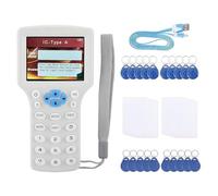 Yominerr Lettore di Schede RFID Avanzato Burner: IC/ID Inglese 10 Frequenze RFID Decoder Scanner NFC Portatile per Schede 125Khz 13.56Mhz