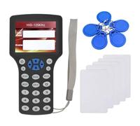 Yominerr Lettore/Scrittore di Smart Card RFID NFC A 10 Frequenze Duplicatore + 5XCUID Scheda/ 125K 13.56MHz RFID Copiatore Chiave Replicatore
