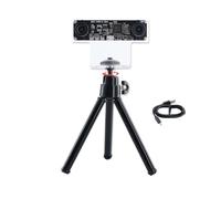 Yominerr Modulo Fotocamera A 72 Gradi OV9732 da 1MP con Doppia Telecamera da 3.6mm con A Manuale, Completo di Involucro + Treppiede per WinXP/7/8/10 Linux/Android