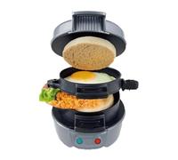 Yominerr Pressa per Hamburger Pressa per Hamburger Pressa per Hamburger Macchina per Hamburger Multifunzione per Hamburger Ripieni di Uova Hamburger di Manzo Spina UE B