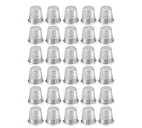 Yominerr Protezione per per Ditale da Cucito, Protettivo per Dito in Metallo da 30 Pezzi per Cucito A Mano, Accessori Artigianali Strumenti per Cucito DIY