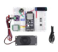 Yominerr Robot Vocale AI per Chat con Connessione 4G Scheda di Sviluppo ESP32-S3, Kit Completo su Breadboard per nell' 'Istruzione degli Studenti.