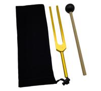 Yominerr Set di forchette in lega di alluminio per la terapia del suono, accessorio per strumenti musicali, allevia lo stress di UT396