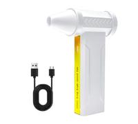 Yominerr Soffiatore D'Aria Elettrico Turbo JetFan 160000 RPM Motore Brushless Turbo Violent Fan USB Ricaricabile Potente Soffiatore D'Aria per Polvere, A