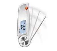 Yominerr Termometro A Sonda Pieghevole A Penetrazione LCD Digitale Termometro per La Sicurezza Alimentare T104 (-50°C-+250°C) 0563 0104