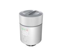 Yominerr Termostato Smart Tuya WiFi TRV, Valvola Termostatica Radiator Attuatore di Controllo di Temperatura Smart Home Voice Home