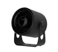Yominerr Ventilatore A Display Digitale Ultra Silenzioso con Tecnologia Smart per Desktop o Montaggio A Parete, Dal Design Elegante, Colore Nero.