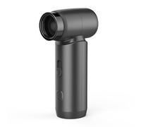 Yominerr Ventilatore Portatile Wireless con Ugello Ad Aria A Turbina Gradino Continuo Grigio Scuro