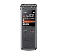Yominerr X183 USB Pen 32GB Voice Activated Digital Audio Voice Recorder Mp3 Player Non-Stop 50 Ore di Registrazione Nero