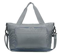 Yomisee Borsa da viaggio da donna, borsa da viaggio, borsa da viaggio, borsa da clinica, nascita, fitness, borsa da allenamento, per aeroplano, viaggi, grigio.
