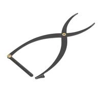 Yomiyuyr Brow Measuring Tool, Stainless Steel Eyebrow Ruler with Proceedlden Ratio Design for Eyebrow Positioning, Protractor for Brow Shaping, Eye liner & Lip Accuracy (Black)