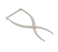 Yomiyuyr Brow Measuring Tool, Stainless Steel Eyebrow Ruler with Proceedlden Ratio Design for Eyebrow Positioning, Protractor for Brow Shaping, Eye liner & Lip Accuracy (Silver)