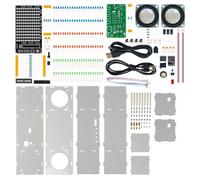 yomoe Kit DIY per Altoparlanti Bluetooth, Spettro Musicale LED Elettronico, Amplificatore per Altoparlante 3W, Doppio Canale per La Pratica della Saldatura, 8002