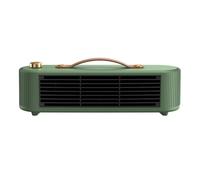 yomoe Mini Piccolo Riscaldatore Elettrico A Bassa Emissione Acustica PTC, Riscaldatori Ceramici per Uso Interno, Riscaldamento Veloce, Riscaldatore Elettrico da Scrivania, Spina EU B