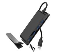yomoe USB 3.0 Splitter 1 in 4 Out Porta di Rete Docking Station a Computer Converter Hub U Disk Mouse e Hub Tastiera
