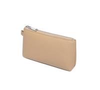 YONBEN Borsa da donna per il trucco in pelle sintetica, piccola e raffinata, borsa da viaggio per il trucco, borsa da immagazzinaggio semplice e comoda, Minimalista