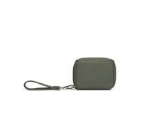YONBEN Borsa portaoggetti a portafoglio da donna, piccola tasca per cambio progettata con contratti multipli per una migliore classificazione degli oggetti, Nylon/Verde militare, Semplice