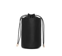 YONBEN Organizer alto da donna, in nylon, rotondo, per borsetta, borsa per cosmetici, borsa per trucchi (XS, nero)