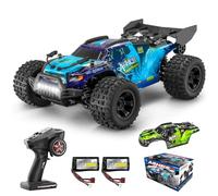 YONCHER Macchina Telecomandata Professionale, 1:18 40KM/H RC Auto Telecomandate,Offroad 4WD Monster Truck per Adulti, 4x4 Camion 2 Batterie 70+ Minuti per Bambini