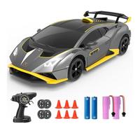 YONCHER Macchina Telecomandata, RC Drift Car per Bambini, Lamborghini con licenza ufficiale, 1:24 20KM/H 4WD Macchine Telecomandate, Radiocomandata Auto per Adulta