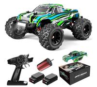 YONCHER YC380 Pro Macchina Telecomandata Professionale,1/16 Motore Brushless 62+Km/h Offroad 4WD Monster Truck per Adulti, 4x4 Camion 2 Batterie per Bambini