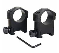 YONCONO 2 Pezzi Anelli di Montaggio per Fucile Profilo Alto 25,4mm Adattatore Lunetta di Mirino per Rail Picatinny 21mm