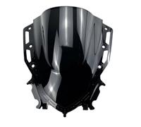 yoneleu Parabrezza Moto Compatibile con Yamaha per YZF per R125 per R15 per V4.0 2021 2022 2023 2024 2025 Parabrezza per Moto Deflettore Visiera Accessori.(Black)