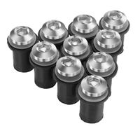 yoneleu Viti Moto Compatibile con Ducati per Panigale 899 959 1199 1299 1260 1260S 620 950 950S per M5 Moto Parabrezza Parabrezza Vento Bulloni Kit(Silver)