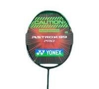 Yonex Astrox 99 Pro - Racchetta da badminton senza corde di terza generazione, colore: Nero/Verde