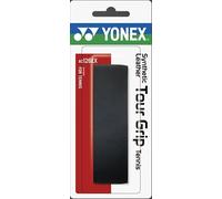 Grip sostitutivi Yonex Super Leather Tour Grip Tennis 1P - Nero