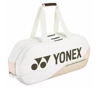 YONEX Borsa da torneo professionale, resistente, leggera, funzionale, traspirante, multi-scomparto, per attrezzi sportivi, colore: beige sabbia
