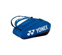 Yonex Borsa per racchette Pro 12, multi-scomparto per attrezzatura da tennis, zaino da viaggio, cinghie per il trasporto e maniglia, blu cobalto