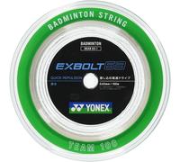 Yonex EXBOLT 63 corda da badminton bianca 100 m BGXB63-1 NUOVA