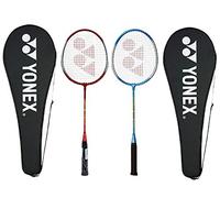 Yonex gr 303 Combo badminton, con copertura completa, set di 2, Red-Blue