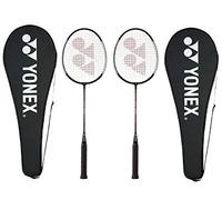Yonex GR 303 Combo - Racchetta da badminton con copertura completa, set da 2 pezzi, colore: nero