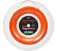 Corda da tennis Yonex Poly Tour Rev (200 m) - Arancione 1.25 mm
