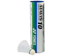 Tubo di 6 volani da badminton Yonex Mavis 10 Blanc TU