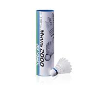 Yonex Volano da badminton Mavis 2000 Nylon Bianco 6 pezzi
