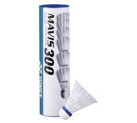 Yonex Mavis 300 Shuttles (Tube of 6) White White