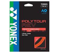 YONEX Poly Tour Rev Tennis Set di Corde 12M Monofilamento Arancione